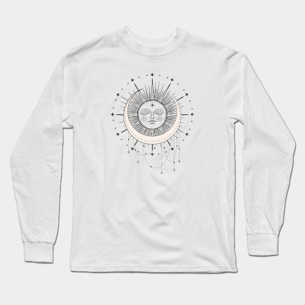 Boho Gypsy Long Sleeve T-Shirt by HobbyAndArt